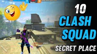 top 10 clash squad secret place in free fire clash squad tips and tricks - garena free fire