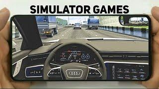 Top 10 New Driving Simulator Games For Android/iOS 2021 [High Graphics]