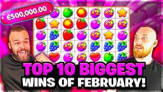 Top 10 Biggest Wins Of February | Our Record Breaking Month on Online Slots.