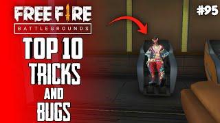 Top 10 New Tricks In Free Fire | New Bug/Glitches In Garena Free Fire #95