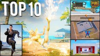 TOP 10 NEW FEATURES IN PUBG MOBILE | Part - 8 | Pubg New Update