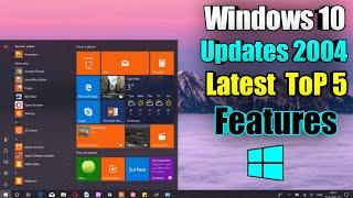 Window 10 2004 Latest Top Big Update all Details | Top Features | Change - Cortana, Setting, Network