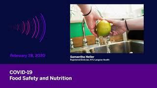 COVID-19: Food Safety and Nutrition