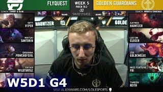 FlyQuest vs Golden Guardians | Week 5 Day 1 S10 LCS Spring 2020 | FLY vs GG W5D1