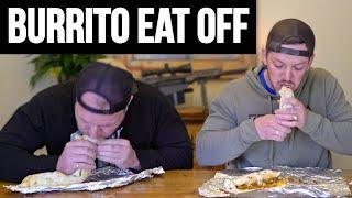 Burrito Eat Off vs Demolition Ranch (ROUND TWO: Breakfast Burrito Challenge)