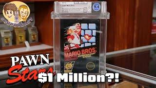 Super Mario Bros. Sealed and Graded on Pawn Stars for $1 Million