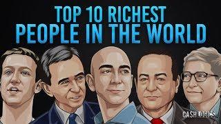 Top 10 richest people in the world | ලෝකයේ ධනවත්ම මිනිසුන් 10 දෙනා