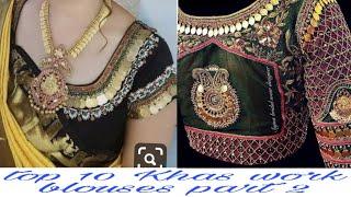 Top 10 Khas work blouses part 2