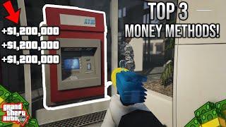 *TOP 3!* Best Money Methods In Gta5 Online!! Make Millions DOING THIS!!