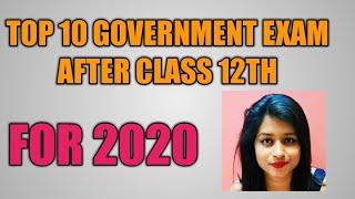 Top 10 Government Jobs after Class12th for 2020