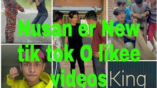 New top funny videos ||Nusan er tik tok O likee videos ||#King star.....