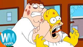 ¡Top 10 PELEAS de Family Guy!