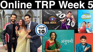 Online TRP of Week 5 (2021) | TRP of this Week | Top 10 SHOWS