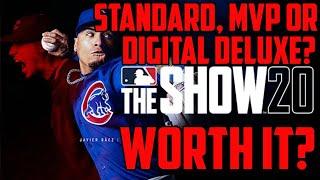 WHICH PRE-ORDER VERSION OF MLB THE SHOW 20 SHOULD YOU GET? MVP, DIGITAL DELUXE OR STANDARD?