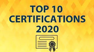 Top 10 Certifications for 2020 | Highest Paying IT certifications | Best IT Certifications 2020