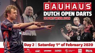 Bauhaus Dutch Open Darts 2020 - Dag 2