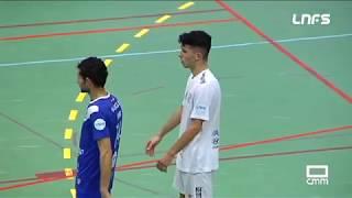 Gesto de Fair Play de Pirata (Santiago Futsal) ante Manzanares FS