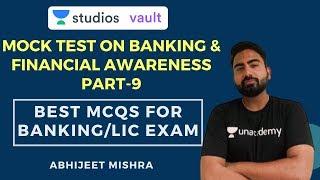 Mock Test on Banking & Financial Awareness Part-9 | Best MCQs for Banking/LIC Exam