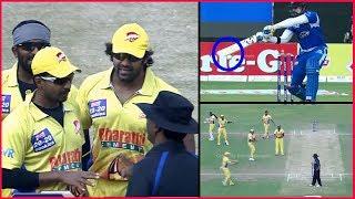 Chennai Players Serious Fight With Umpire For His Wrong Decision