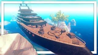 I Found The Secret Abandoned Cruise Ship In The New Raft Update