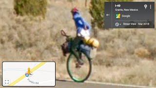 Finding Myself On Google Street View! // Ep.12 Unicycling Across America