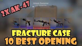 Top 10 Fracture Case Opening (2x New AK-47 In a Row) — CS:GO 2020 Unboxing #9