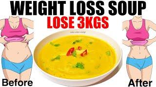 Weight Loss Soup Recipe | Dal/ Lentil Soup For Weight Loss Indian | Weight Loss Diet Soup