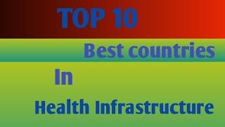 TOP 10 COUNTRY IN HEALTH INFRASTRUCTURE |||HEALTH INFRASTRUCTURE || BASIC KNOWLEDGE