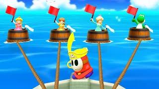 Mario Party The Top 100 Minigames - Peach vs Daisy vs Rosalina vs Yoshi (Master Cpu)