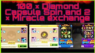 10×10  Diamond spin and 2 Miracal exchange in genius trainer