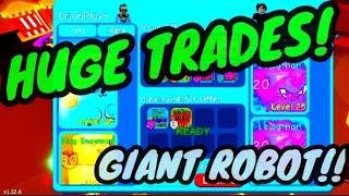 TOP 10 BIGGEST TRADES! Bubble Gum Simulator!