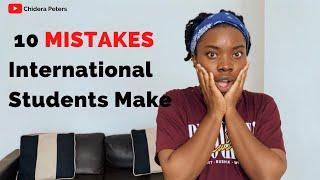 10 Mistakes International students make | STUDY IN UK
