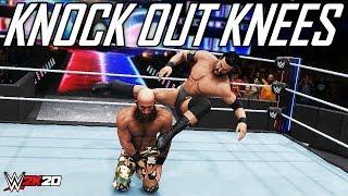 WWE 2K20 Top 10 Savage Knee Strikes (Painful)