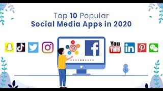 Top 10 Social Media Websites & Apps in 2020 | Youtube | Facebook | TitTok |Whatsapp | Snapchat