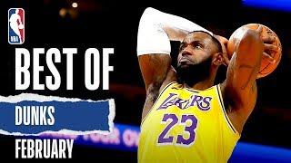 NBA's Best Dunks | February | 2019-20 NBA Season