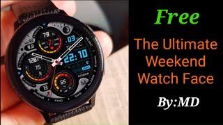 Top Free Galaxy Watch/Gear S3 Analog/Digital Watch Face By MD