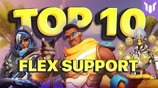 Ranking the TOP 10 Flex Support Players of ALL TIME — Plat Chat Top 10 (feat. Custa)