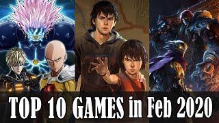 Top 10 Game Releases in February 2020