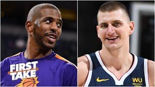 Chris Paul over Nikola Jokic for NBA MVP? Stephen A., Max and Perk debate | First Take