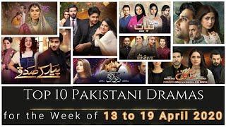 Top 10 Pakistani Dramas of the Week (13 to 19 Apr 2020) Watch Pakistani Dramas