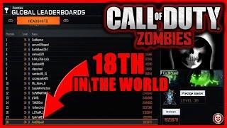 TOP 10 IN THE WORLD GRIND - BO3 Zombies