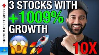 TOP 3 Penny Stocks To BUY NOW - 10X Growth Potential