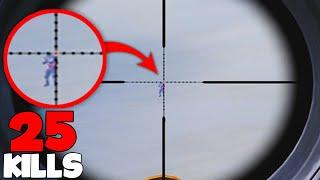 LONGEST SNIPER SHOT EVER IN PUBG MOBILE! 