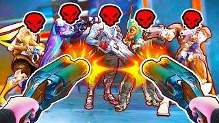 Perfect Ashe Trick *NEVER FAILS* - Overwatch Best Plays & Funny Moments #184