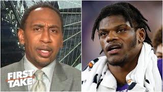 Stephen A. explains why Lamar Jackson isn't a top-2 QB in the NFL | First Take