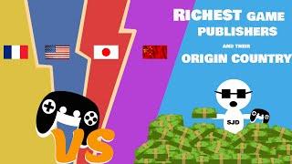 Top10 Richest Video Game Publishers And Their Origin Country 2021