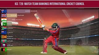 TOP 10 | ICC T20 Ranking Team | ICC Cricket Rankings |  ICC T20 ranking batsman | SPORTS CRICKET |