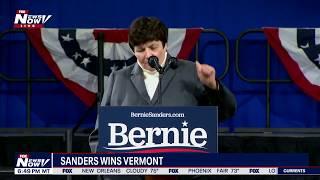 WHOOPS: VT State Treasurer calls Bernie WRONG NAME - BERRY Sanders