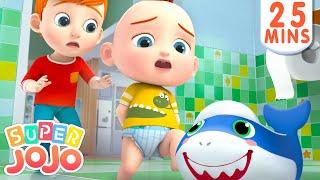 Potty Training Song | Yes Yes, Go Potty! + More Nursery Rhymes & Kids Songs - Super JoJo