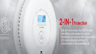 Best Smoke and Carbon Monoxide Detector | X-Sense SC01 10 Year | Smoke and Carbon Monoxide Detector